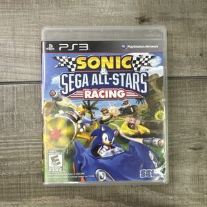 Sonic & Sega All-Stars Racing (Sony PlayStation 3 - PS3, 2010) CIB + Manual
